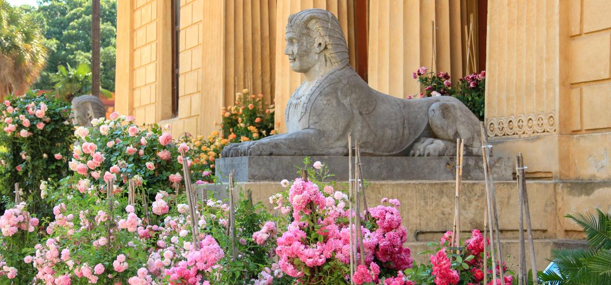 L'Orto Botanico durante la mostra-mercato Zagara L'Orto Botanico durante la mostra-mercato Zagara