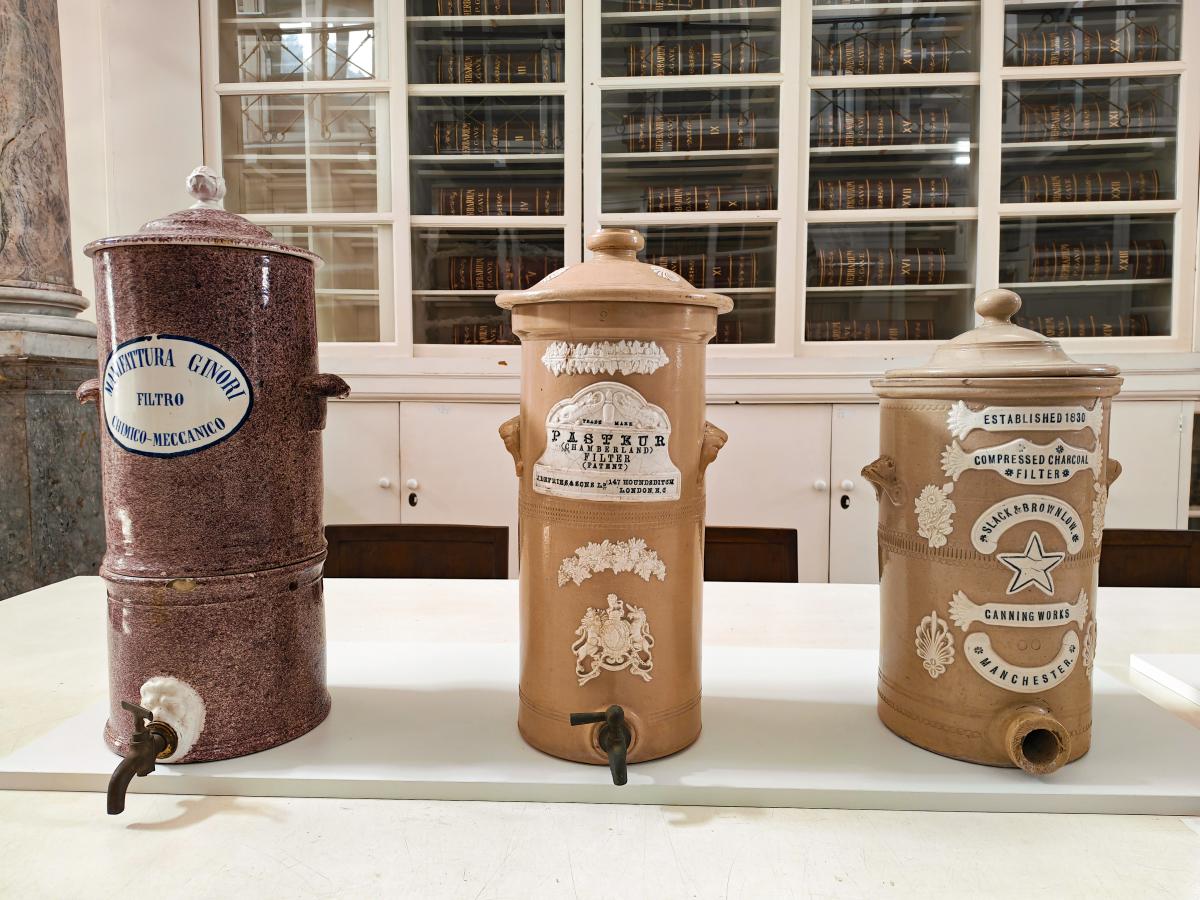 Collezione di filtri per la depurazione dell'acqua (XIX-XX sec.)